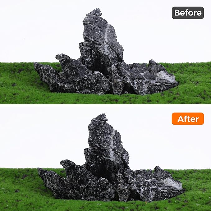 2-6 Inches Natural Seiryu Stone 4 PCS Aquarium Rocks for Aquascaping, Aquarium Landscaping, Terrariums, Fish Tank Decoration, Vivariums, Paludarium, Reptile and Amphibian Enclosures-PawvioPets