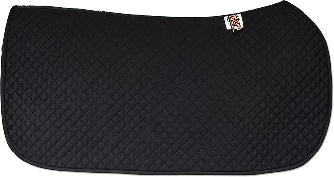 ECP Equine Comfort Products All Purpose Diamond Quilted Western Saddle Pad for Injury Prevention, Breathable, Hypoallergenic, Shock-Absorbing Cushion for Horse Comfort-PawvioPets