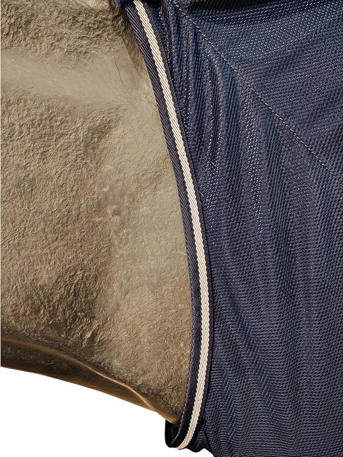 BARN & STABLE Breathable and Tear-Resistant Horse Fly Sheet with UV Protection Equine Summer Sheet Horse Fly Blanket with Removable Web Leg Straps-PawvioPets