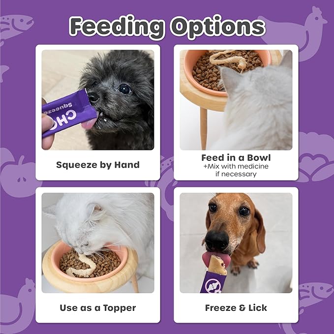 Grab & Go Squeeze Vita Stick Lickable Treats for Dogs & Cats. 49 Joint Support Sticks with Essential multivitamins. Soft and Tasty Paste for All Life Stages, Supporting Joints Health-PawvioPets