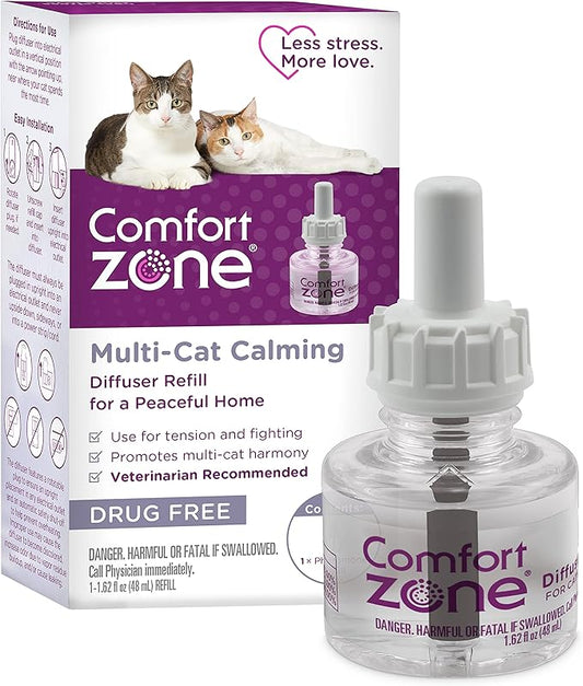 Comfort Zone Multi Cat Calming Refill :1 Pack-PawvioPets