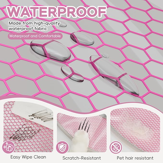 Cat Cone Collar Soft to Stop Licking After Surgery, Waterproof Lightweight Recovery Collar for Cats and Small Dogs, Elizabeth Plastic Cone Alternative, Neck Pillow to Prevent Scratches-PawvioPets