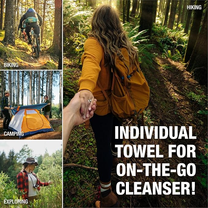 CoreTex Ivy X Post-Contact Poison Ivy Wipes with Resealable Travel Bag - Pack of 15 Single-Use Barrier Wipes to Assist in the Removal of Rashes - Also Works on Poison Oak & Sumac Oils-PawvioPets