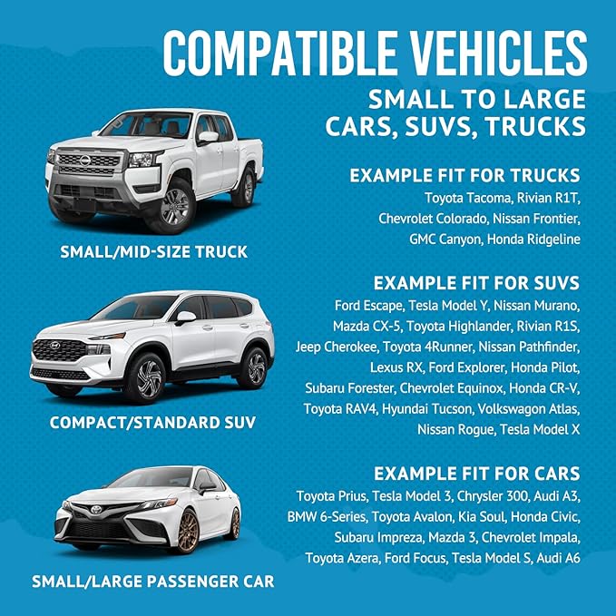 Bulldogology Dog Car Seat Cover for Back Seat 58"x56" Waterproof Pet Seat Cover SUV - Seat Cover for Dogs - Back Seat Protector - Dog Hammock for Car, Seat Cover for Truck (Large)-PawvioPets