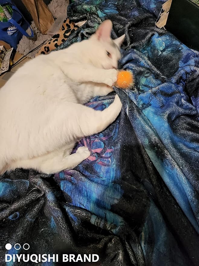 50-Pack Soft Cat Toy Balls – Fun Playtime & Exercise for All Cats (1.5 inch, Cat Toys Mega Set)-PawvioPets