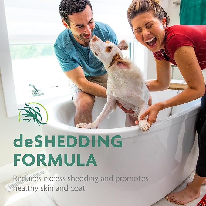 FURminator® deShedding Ultra Premium Conditioner for Dogs, 128 Oz, with Pump-PawvioPets