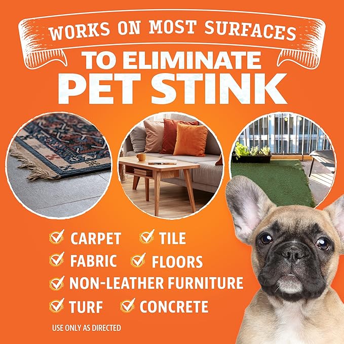Angry Orange Pet Odor Eliminator for Dog and Cat Urine, Carpet Stains, and Strong Smells – Citrus Cleaner with Natural Orange Oil – 1 Gallon-PawvioPets