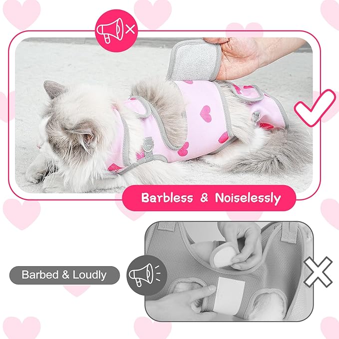 Cat Grooming Hammock, Self-Adherent Wrap for Cutting Nails, Anti-Escape Calming Grooming Bag for Medicine, Nail Clipping, Teeth Brushing, Ear Cleaning-PawvioPets