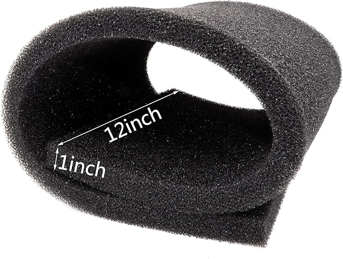 ALEGI Aquarium Filter Media Foam Material Cut to Fit, 36" x 12" x 1" / 72" x 12" x 1" Bio Pre Filter Sponge Pad Sheet for Fish Tank (12" x 36" x1" -30ppi)-PawvioPets