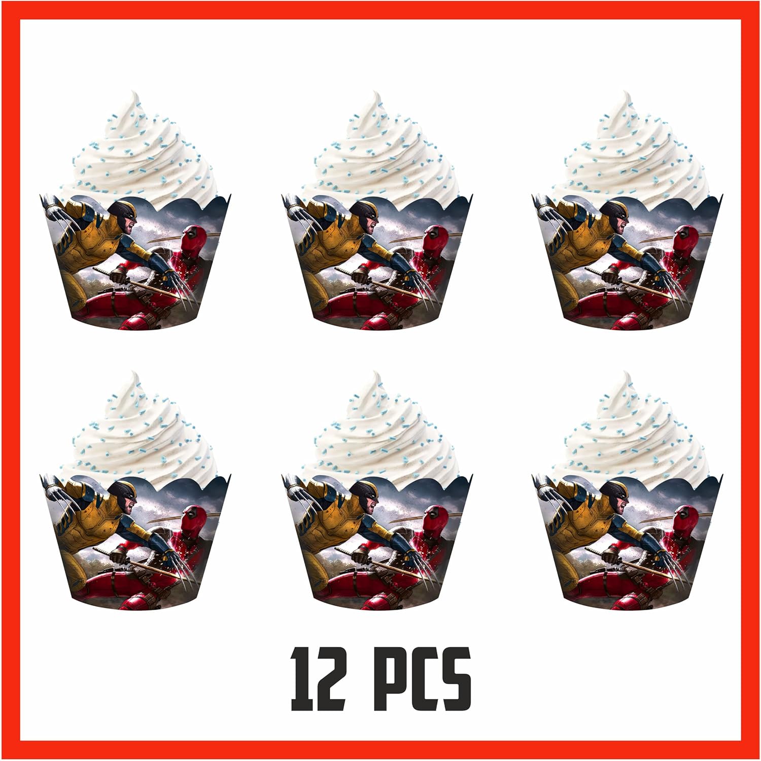 Dedpol Cupcake wrapper - Birthday Decorations.