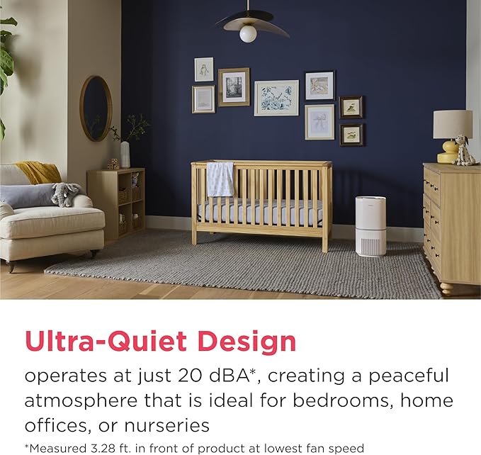 Frigidaire PureA300 XL HEPA Air Purifier with Wi-Fi for Large Rooms, Covers up to 1,685 Sq. Ft., 3-Stage Filtration, Energy Star Certification, Air Quality Monitoring, Smart Mode, Ultra Quiet, White-PawvioPets