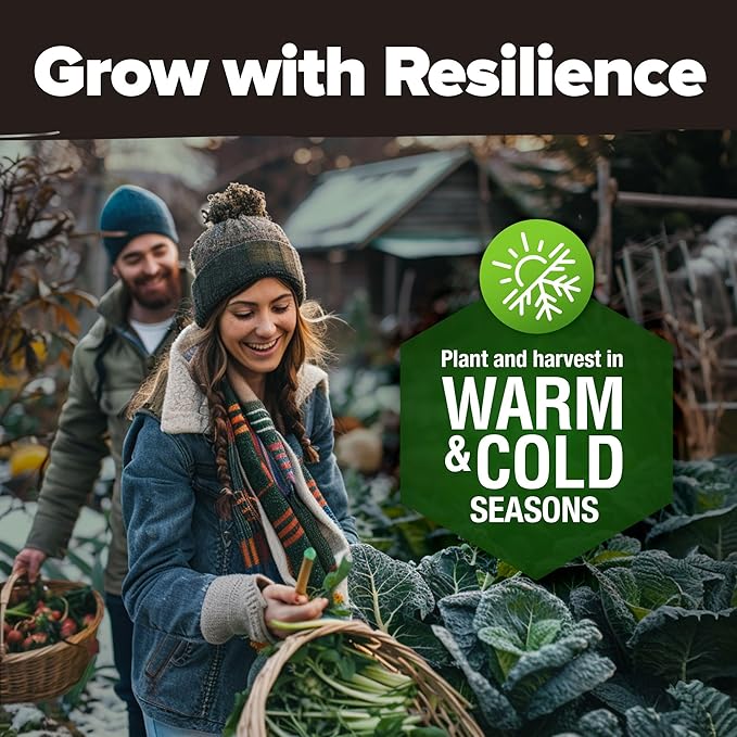 32 Heirloom Vegetable and Fruit Seeds for Planting - 16,000+ Seeds | Non-GMO Survival Seed Vault | High Germination | 32 Varieties of Vegetable Seeds for Your Home Survival Garden-PawvioPets