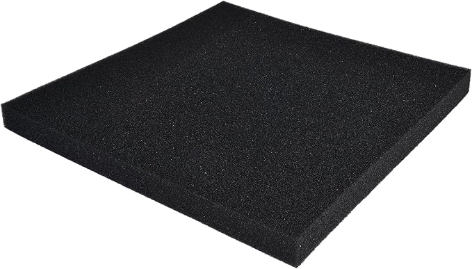 ALEGI Aquarium Sponge Filter Pad, Bio Filter Media Foam Sponges, Cut-to-Size Foam for Fish Tank (20"x20"x1.57" (50PPI))-PawvioPets