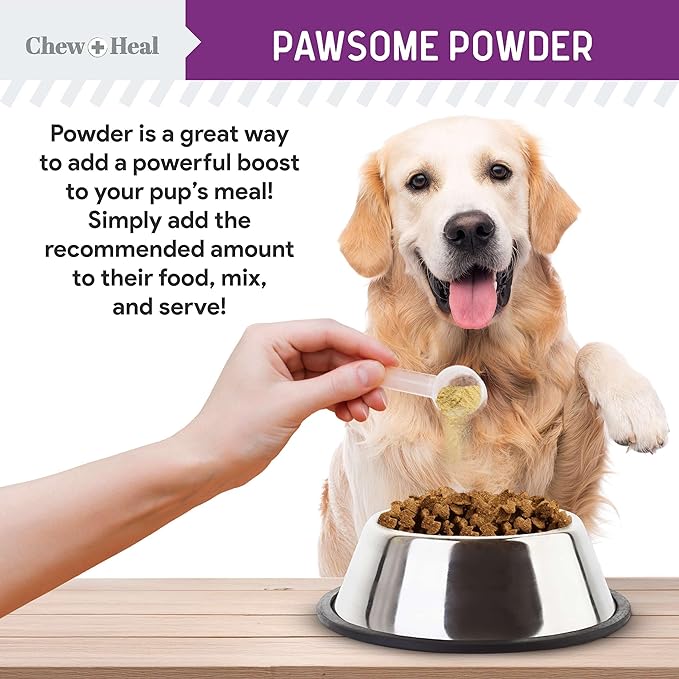 Glands Bowel Support - 14 oz of Stop The Scoot Powder for Scooting, Healthy Anal Glands, and Digestive Health - Made with Pumpkin Powder for Dogs-PawvioPets