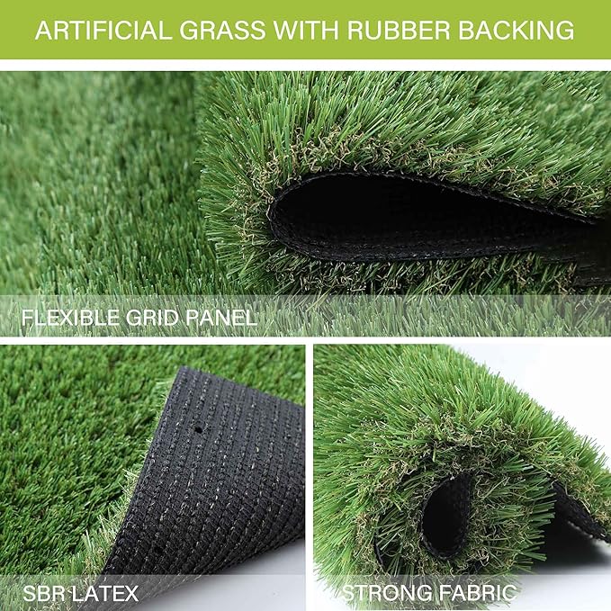 Dogs Grass for Potty Training, Artificial Grass for Dogs Puppy Fake Grass Pads 4x13ft Large Supplies Pets Litter Rugs for Puppy Training-PawvioPets