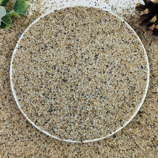 20lbs Aquarium Gravel, 1/16"(0.6-1.2mm) Natural River Rocks Succulent Cactus Pea Gravel for Plants, Fish Tank, Decorative Pebbles for Gardening, Flower Pots, Vase Fillers, Landscaping-PawvioPets