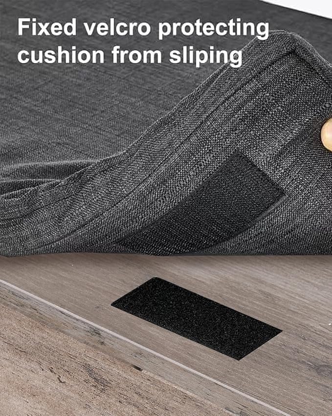 2-Tier Storage Bench, Shoe Bench with Thickened Padded Seat Cushion, Entryway Bench with 4 Doors, Adjustable Shelf, 13.8" D x 45.3" W x 18.5" H, for Entryway, Living Room, Bedroom, Greige-PawvioPets