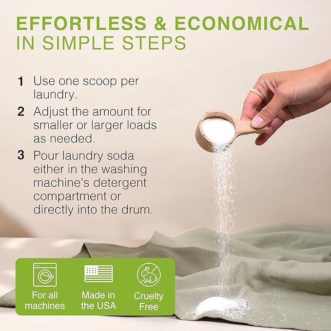 Good Natured Brand | Laundry Bundle | Carpet Freshener Lemon & Eucalyptus 31oz | Pet-Friendly Carpet Deodorizer | Laundry Powder Peppermint 47oz | Hypoallergenic Laundry Powder 94 Loads-PawvioPets