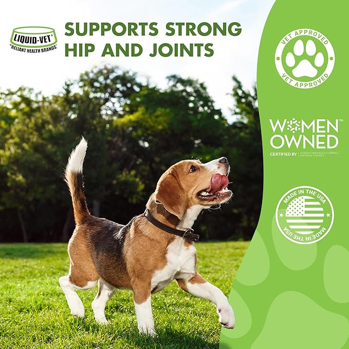 by Cool PET Holistics LVDJW-PR-04PK-16U Hip & Joint Dog Joint Supplement, 16 oz-PawvioPets