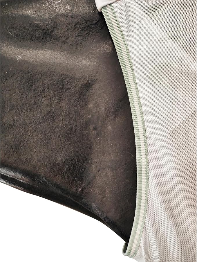 BARN & STABLE Breathable and Tear-Resistant Horse Fly Sheet with UV Protection Equine Summer Sheet Horse Fly Blanket with Removable Web Leg Straps-PawvioPets