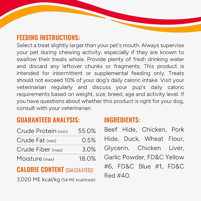 Good'n'Fun Triple Flavored Rawhide Kabobs for Dogs 3 Pound (Pack of 4)-PawvioPets