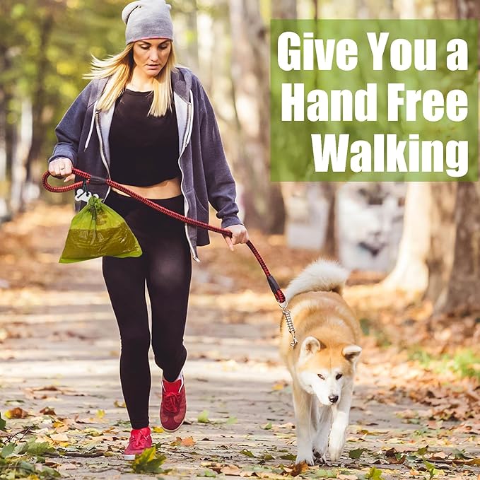 2Packs Dog Poop Bag Holder for Leash Attachment Dog Poop Bag Dispenser Dog Waste Bag Dispensers Dog Poop Bag Holders Fit Dog Leash Accessory With Hand Free Holder Carriers, Black-PawvioPets