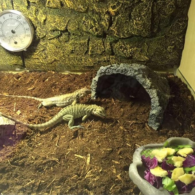 BNOSDM Reptile Soil Substrate Fluffy Small-Strand Reptile Substrate and Snake Bedding Clean Natural Terrarium Bedding for Lizards Snakes Tortoises Tarantulas-PawvioPets