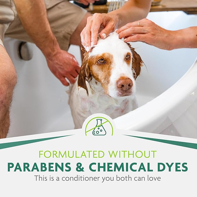 FURminator® deShedding Ultra Premium Conditioner for Dogs, 128 Oz, with Pump-PawvioPets