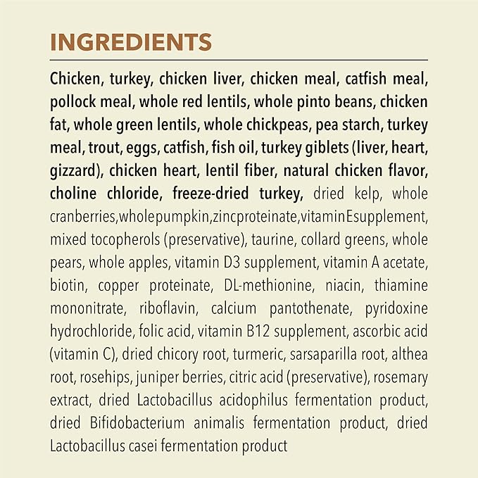 ACANA Highest Protein Meadowlands Grain-Free Dry Cat Food, Free-Run Chicken and Turkey and Chicken Liver Cat Food Recipe, 4lb-PawvioPets