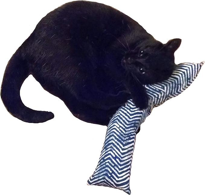 15" Catnip Cat Kicker Toys/Kitty Kick Sticks/Cat-Nip Kick Sticks (Blue) (Kickers Filled with 1 oz Premium Canadian Catnip)-PawvioPets
