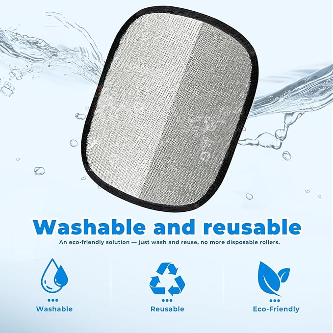 2Pcs Pet Hair Removal Gloves Kit (2 Sizes) for Dogs & Cats, 2025 Newly Upgraded Five-Finger Electrostatic Pet Hair Gloves, Reusable Pet Hair Remover Tools for Clothing, Carpet, Sofa Gaps, Car Seat-PawvioPets