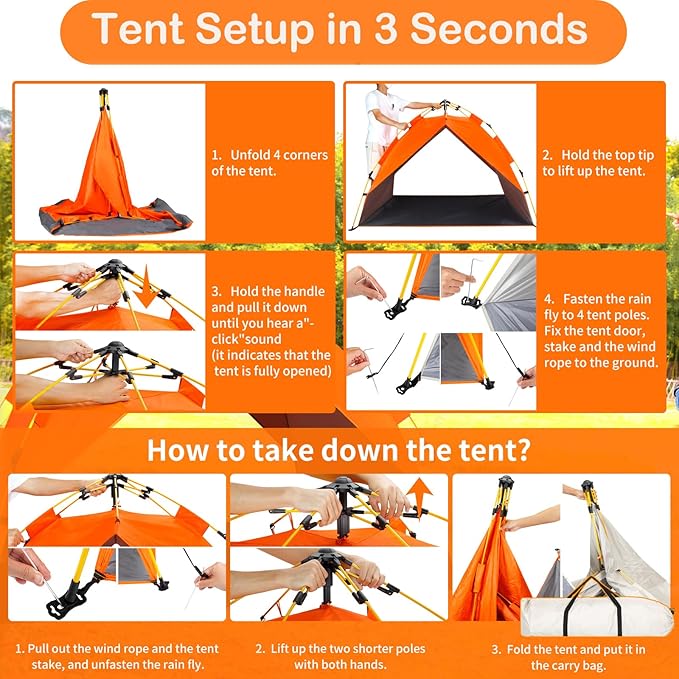 Dog Canopy Shade Shelter Tent for Small Medium Elevated Raised Outdoor Dog Bed Cots, Outside Dog House Pet Sun Umbrella, Quick Setup & No Assembly Needed, Orange 55"X40" (Cots Not Included)-PawvioPets