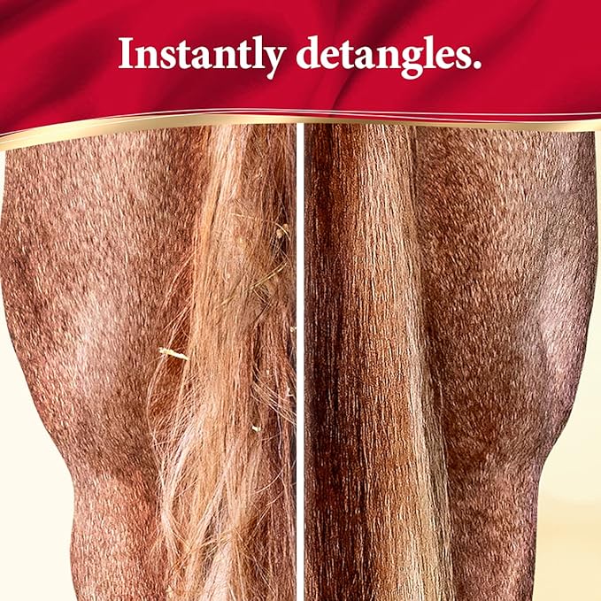Absorbine ShowSheen Hair Polish & Detangler 32oz Refill Bottle, Horse and Dog Coat, Mane and Tail, Instant Detangling & Reduces Hair Breakage for Healthy Grooming & Radiant Shine-PawvioPets