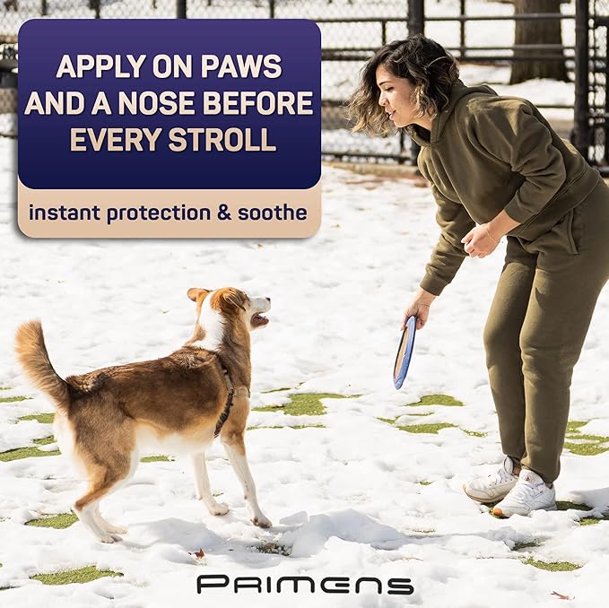 Dog Paw Balm for Dry Cracked Paws – Lick-Safe Moisturizer and Organic Paw Wax with Aloe & Vitamin E – Hot Pavement and Winter Snow Protection – Nose Safe – for All Breeds-PawvioPets