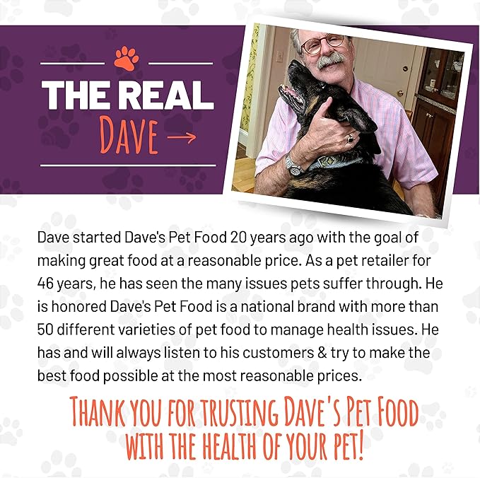 Dave's Pet Food Grain Free Wet Cat Food Pate (Chicken Formula), Made in USA Naturally Healthy Canned, Added Vitamins & Minerals, 5.5 oz Cans (24 Pack)-PawvioPets