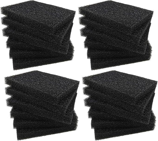 Aquarium Bio Fitler Media Sponge, 6.28 x 5.5 x 0.78 inch 24 Pcs Foam Filter Pad Inserts for ML350-PawvioPets
