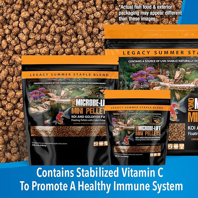 Ecological Laboratories MLLMPBAG MICROBE-LIFT Mini Pellets 40 lbs.-PawvioPets