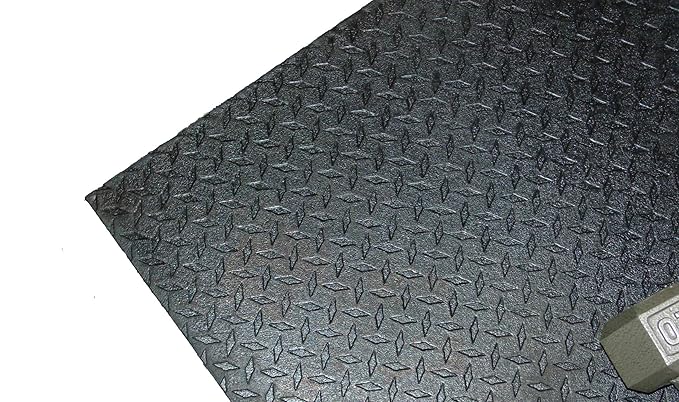 Ader Sporting Goods Solid Rubber Ultimate Mat 4'x 6'x 1/2"-PawvioPets