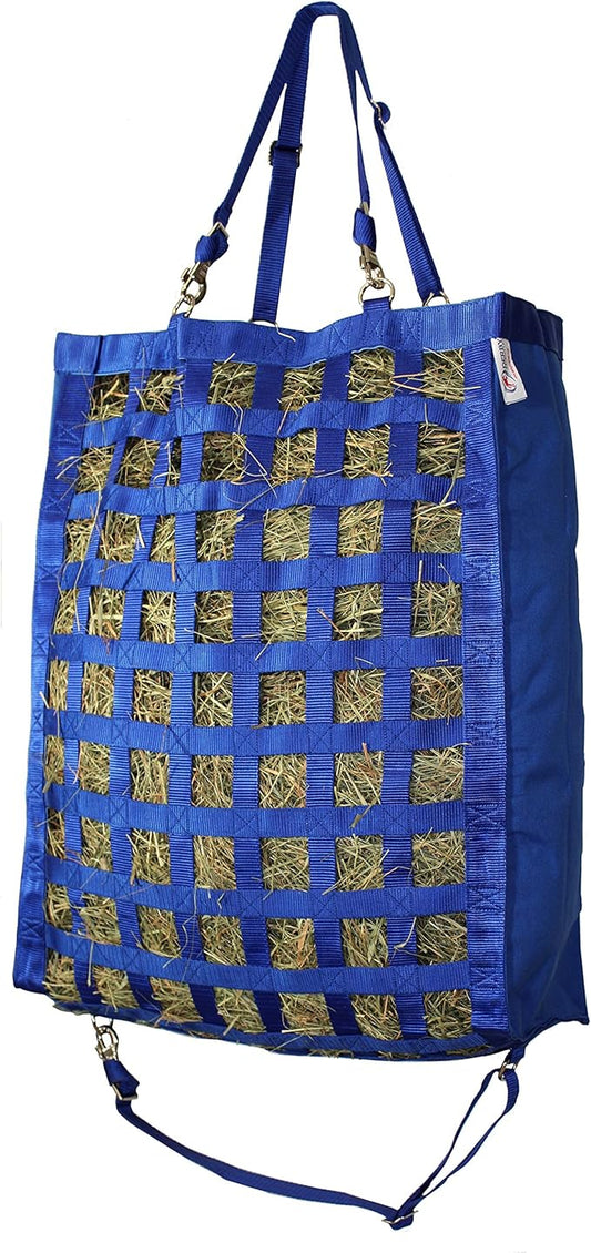 Derby Originals Front Web Slow Feeder Horse Hay Bag Super Tough Bottom with 6 Month Warranty-PawvioPets