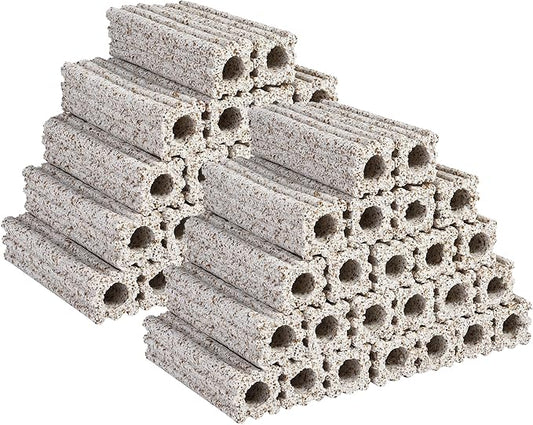 ALEGI Ceramic Bio Filter Media, Porous Media Filter Media for Sump Tank, Pond, Aquarium Fish Tank (Large 42 pcs)-PawvioPets