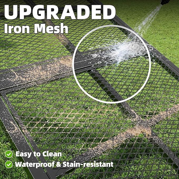 Dog Ramp for Car, 74x20 Inches Outdoor Portable Dog Ramps for Large Dogs with Reflective Strips, Non-Slip Surface Pet Ramp (Support Up to 150LBS)-PawvioPets