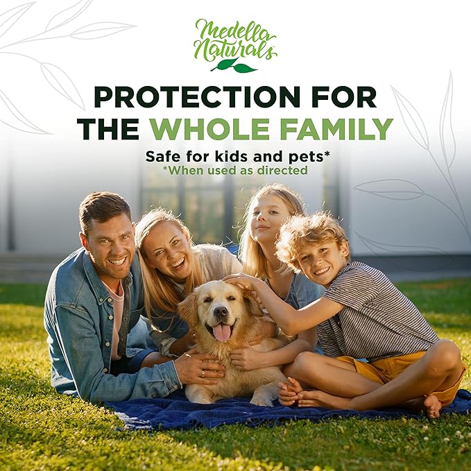 Deet-Free Insect & Mosquito Repellent Pack of 2 (8 oz) – Nice Smelling Insect Repellent with Lemongrass Oil Safe for Pets and Kids – Bug Spray for Mosquitoes, Gnats, Black Flies, and No-See-ums-PawvioPets