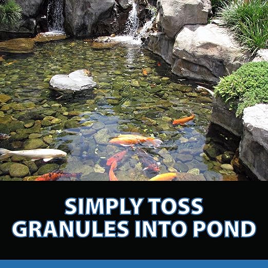 CrystalClear ParaSalt Outdoor Pond & Water Garden Rock Salt Crystals, Fish Parasite Control, Beneficial Stress Reducing & Slime-Coat Treatment, Natural Aquatic Additive, Koi, Plants & Pet Safe, 10 lbs-PawvioPets