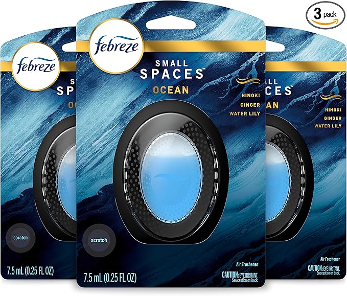 Febreze Small Spaces, Ocean, .25 fl. oz., Pack of 3-PawvioPets