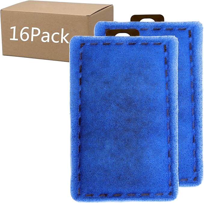 16 Pack Aquarium Filter Cartridge Rite-Size E Replacement Filter Cartridges Compatible with PRO Power Filter 280/400-PawvioPets