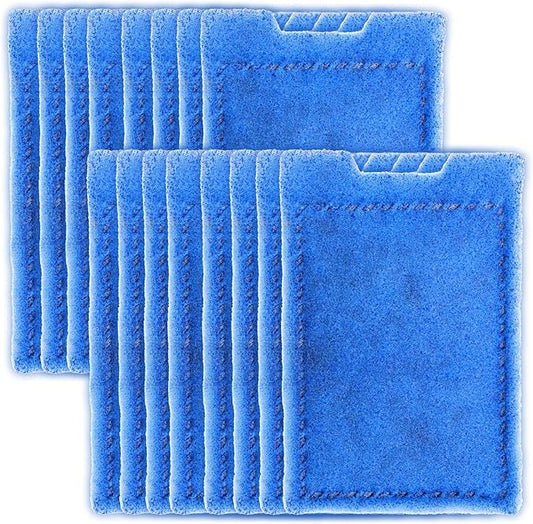 16 Pack Aquarium Filter Cartridge Rite-Size Z Replacement Filter Cartridges Compatible with Eclipse Filtration Systems-PawvioPets