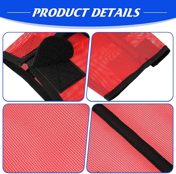 8 Pcs Mesh Fly Boots for Horse Breathable Mesh Horse Boots Protective Horse Leg Wraps Horse Leggings for Preventing Flies and Mosquitoes Bites (Light Pink, Dark Pink)-PawvioPets