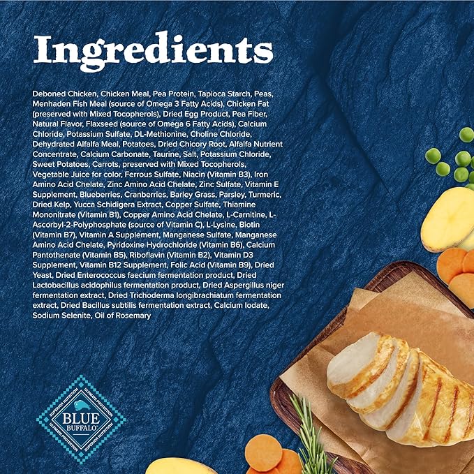 Blue Buffalo Wilderness Nature's Evolutionary Diet High-Protein, Grain-Free Natural Dry Food for Adult Cats, Chicken, 9.5-lb Bag-PawvioPets