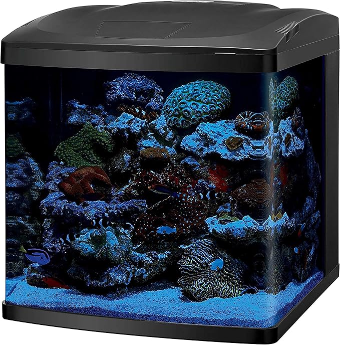 Coralife LED BioCube Aquarium Fish Tank Kit for Saltwater, Marine, Reef or Live Plants, 32 Gallon-PawvioPets