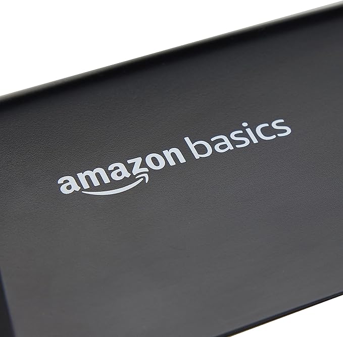 Amazon Basics 6 Sheet Cross Cut Paper and Credit Card Home Office Shredder with 3.8 Gallon Bin, Black-PawvioPets